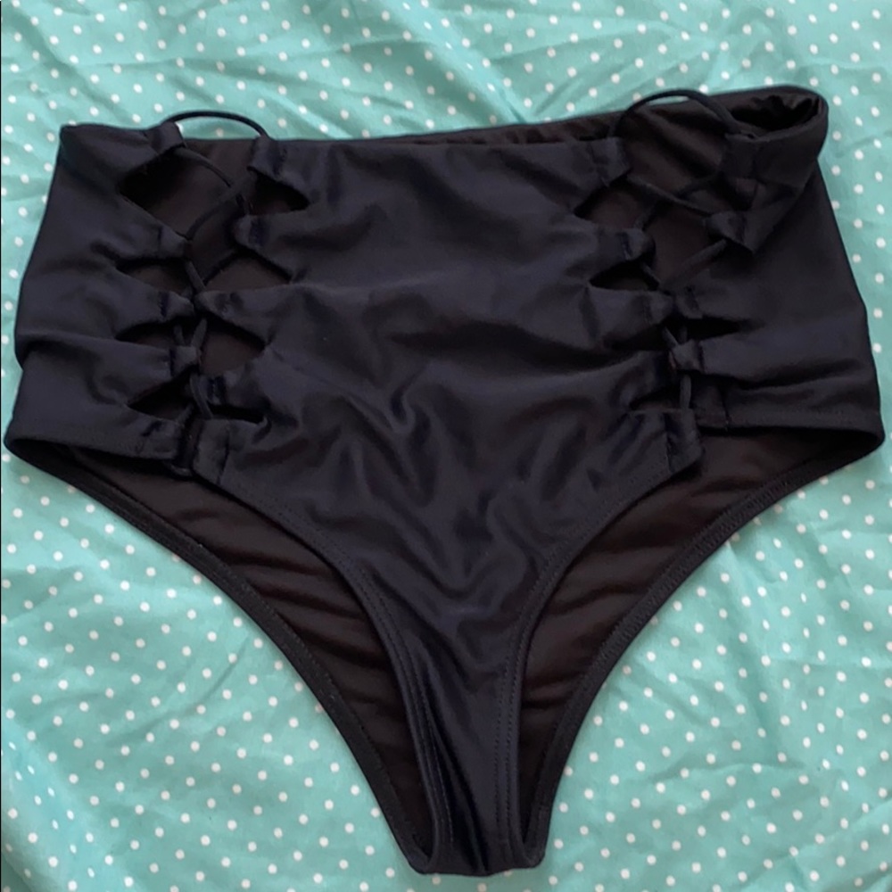 Beach riot high rise bikini bottoms